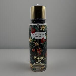 Rare Victorias Secret Midnight Ivy Fragrance Mist Spray 8.4 oz 90% Full
